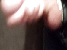 Cumming Into A Outdoor Restroom.  Shopping Centre Bathroom Wank.  Masturbation With Cum.