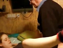 OPA fickt eighteen jahre alte Amy. GERMAN