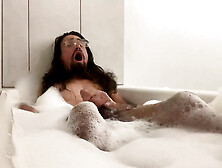 Playing With My Dick In The Bubble Bath Until I Cum!