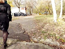 First time inside outside with Lush Lovense two