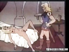 Cartoonic Queen Wakes Up After Heroic Guy Fucks Her Tiny Hole.