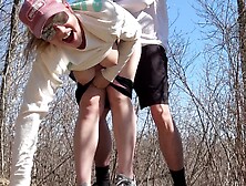 Ryland Ryker And Mya Lane - Almost Caught Fucking Sexy Milf In Nature On A Hike