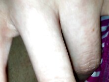 Secretly Masturbating moist snatch visiting my parents