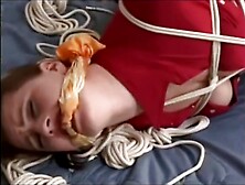 Abby dancing and tied up for with your friend