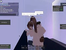 Roblox Girl Fucks A Handsome Roblox Man.  )