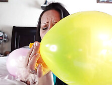 I Blow You Stroke I Want To Tease You With My Balloons,  I Want To Watch You Stroke Your Cock To Every Blow Of Breath