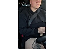 Wanking my thong on during the time that driving in public