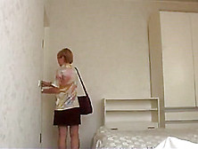 SB3 She Peeks And Grabs Her Step brothers Cock And Gets A Fuck !