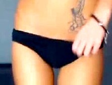 Perfect Blonde Webcam Girl Shwoing Off