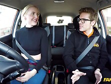 Tall British Blonde Gets Creampied In Her Tight Pussy