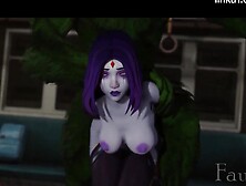 raven hentai 3d compilation 4