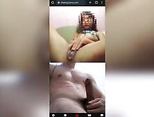 Big Cumshot For A Petite Teen On Video Chat