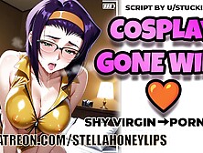 Your Shy Cosplay Crush Films Herself Begging for Your Dong As Faye Valentine | F4M Audio Roleplay