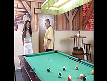 Hier Spielt Man Billiard Threesome