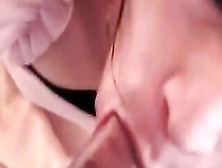 Megan Ts Blowing Deeply Ebony Penis