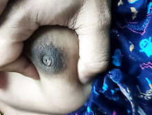 My wife Vaishu's Boobs and nipple press