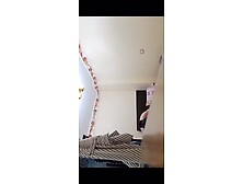 Spy arab mom after shower