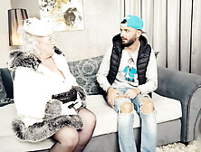 Hungry GILFs blow and fuck fresh boys like for the last time