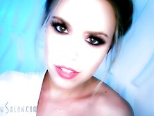 SLUTTY TEENS PROVIDE EXCELLENT ORAL SERVICE AT THE SWALLOW SALON - COMP