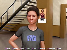 College Kings two #03 - Ape Route - Saving The Busty Red Head And She Blows All Of My Juicy Sperm Out Of My Gigantic White Schlo