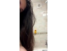 BBW MILF STERPMOM is getting shower before sex w u