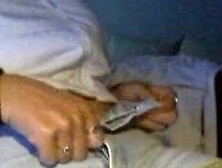 My wife masturbate on web cam