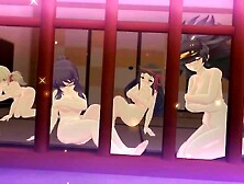 Senran Kagura Sexy Team Finisher Compilation Hidden Room