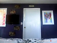 Pink Satin Tease in Webcam by American Blondie