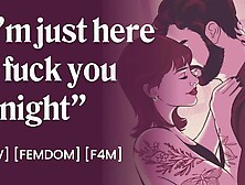 Your date shows up just to fuck you and lick your wang [JOI for males]