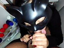 I Go To The Kitchen For Some Fruit And My Stepdad Surprises Me And Makes Me Suck His Black Cock