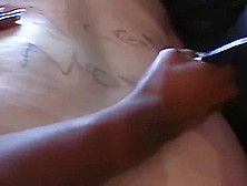 Ghetto Black girls gang-bang and humiliate white boy ass