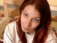 Natascha's Anal Deflowering Boyfriend Just Watches