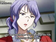 Hentai busty college teens having hardcore sex