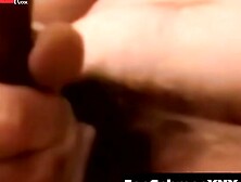 JoeSchmoeXXX. com - Chubby amateur masturbates his cock and blown by black homo's skil