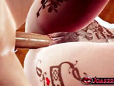 Biggest Melons Hyolyn in Rule34 Animation - Missionary Legs-Up Sex,  Desk Doggy style Sex with Groans & Hard Lifting Bound Sex En