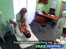 FakeHospital Dirty Blonde Nurse Gets Doctors Full Attention