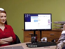 LOAN4K.  La beaute aux cheveux roux a le sexe sale pour l'argent pour la chirurgie d'un animal