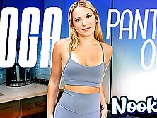 Sex hungry Becky and Becky's yoga video