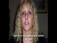 Prostitute Mom Smokes And Fucks 4 Guys