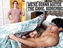 Naughty Step Sister Maria Loves Riding Her Step Brothers' Fat Cocks