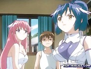 Bigboobs hentai gets assfucked in the swimming pool