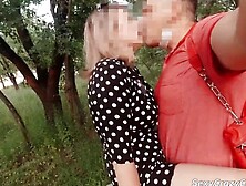 Tiffany walks into the city nude