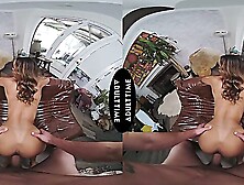 Kylie Le Beau and Dante Colle enjoy passionate anal sex in vr