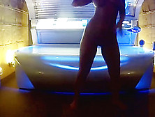 Fucking Juicy Ass On Tanning Bed!