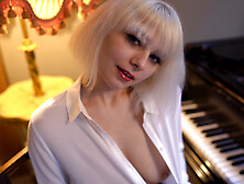 Rock Hard Pianist - DownblouseJerk