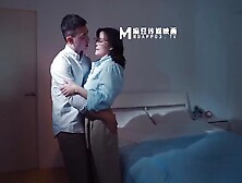 Mature Asian Big-breasted Female Boss Passionate Sex With Young Subordinates