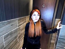 Peruvian Teen Thief Caught And Banged Wildly In Anal In Hotel Latrine By Two Strangers !!!