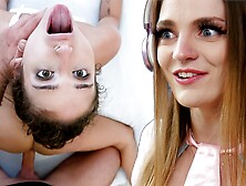 Carly and Porn's body shaking orgasm scene