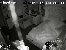 Hacked CAM - Long haired young mom fucks at night.