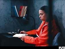 Prison Futanari Transformation - eighteen Years Old Matty Mila Summons Demon and Turns Into Insatiable T-girl